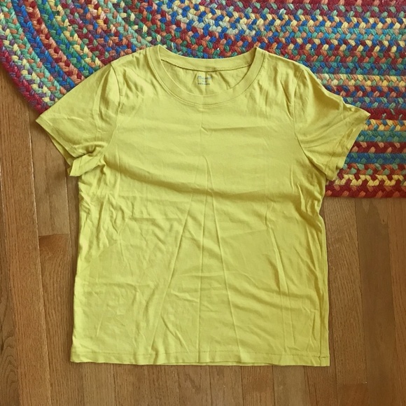 Madewell Tops - Madewell Mustard Yellow T-Shirt
